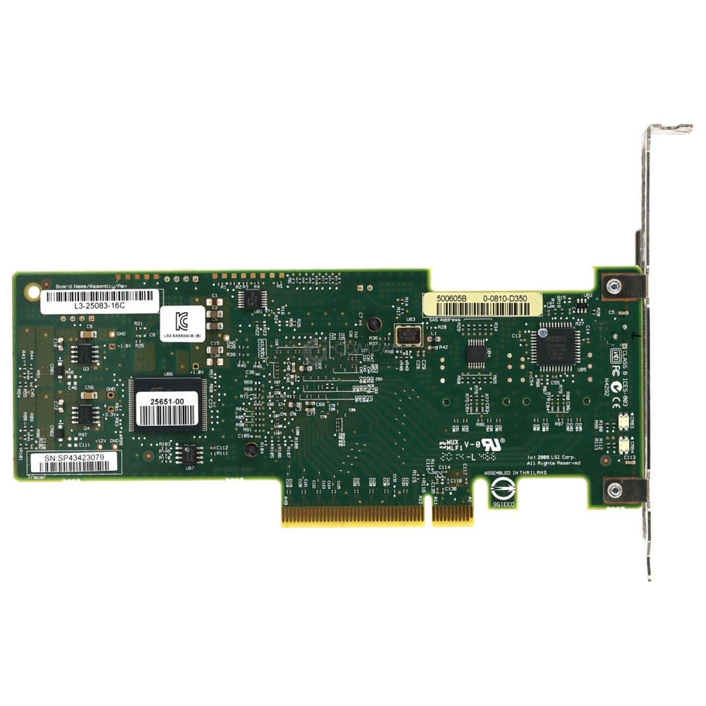 UCSC-RAID-9220-8I CISCO LSI MEGARAID SAS 9220-8I RAID CONTROLLER - L3-25083-16C, 74-10835-02